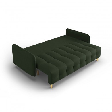 Canapé convertible Scaleta Vert Foncé Pieds Métal Doré BOUTICA DESIGN MIC_3SF_99_A1_SCALETA6