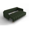 Canapé convertible Scaleta Vert Foncé Pieds Métal Doré BOUTICA DESIGN MIC_3SF_99_A1_SCALETA6