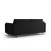 Canapé convertible Scaleta Noir Pieds Métal Chromé Noir BOUTICA DESIGN MIC_3SF_99_A3_SCALETA10