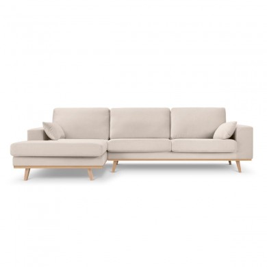 Canapé d'angle gauche Tugela Beige BOUTICA DESIGN MIC_LC_44_F1_TUGELA1