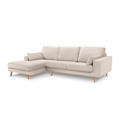 Canapé d'angle gauche Tugela Beige BOUTICA DESIGN MIC_LC_44_F1_TUGELA1