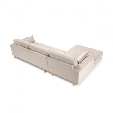 Canapé d'angle gauche Tugela Beige BOUTICA DESIGN MIC_LC_44_F1_TUGELA1