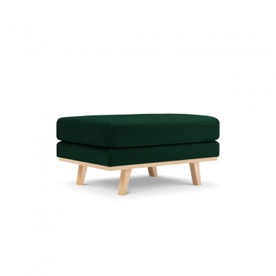 Pouf velours Tugela Vert Bouteille BOUTICA DESIGN MIC_POUF_44_F1_TUGELA3