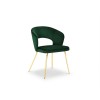 Chaise velours Wedi Vert Bouteille BOUTICA DESIGN MIC_CH_2_F10_WEDI9