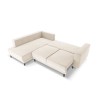 Canapé convertible velours Caro Beige Clair BOUTICA DESIGN MIC_LCF_51_F1_CARO1