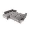 Canapé convertible velours Caro Gris Clair BOUTICA DESIGN MIC_LCF_51_F1_CARO4