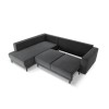 Canapé convertible velours Caro Gris BOUTICA DESIGN MIC_LCF_51_F1_CARO5