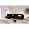 Canapé convertible velours Caro Noir BOUTICA DESIGN MIC_LCF_51_F1_CARO6