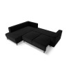 Canapé convertible velours Caro Noir BOUTICA DESIGN MIC_LCF_51_F1_CARO6