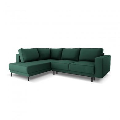 Canapé d'angle gauche convertible Caro Vert BOUTICA DESIGN MIC_LCF_78_F1_CARO2