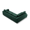 Canapé d'angle gauche convertible Caro Vert BOUTICA DESIGN MIC_LCF_78_F1_CARO2