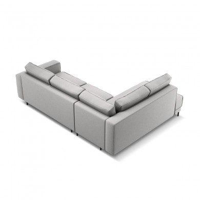 Canapé d'angle gauche convertible Caro Gris Clair BOUTICA DESIGN MIC_LCF_78_F1_CARO4