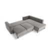 Canapé convertible velours droit Caro Gris Clair BOUTICA DESIGN MIC_RCF_51_F1_CARO4