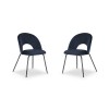 Chaise (lot x2) velours Emma Bleu Foncé BOUTICA DESIGN MIC_CHSET2_2_F1_EMMA4