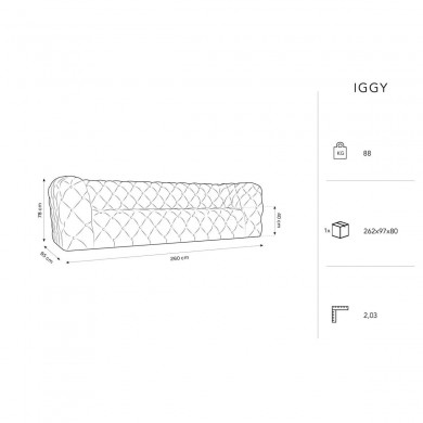 Canapé velours Iggy Gris 4 Places BOUTICA DESIGN MIC_4S_51_F1_IGGY5