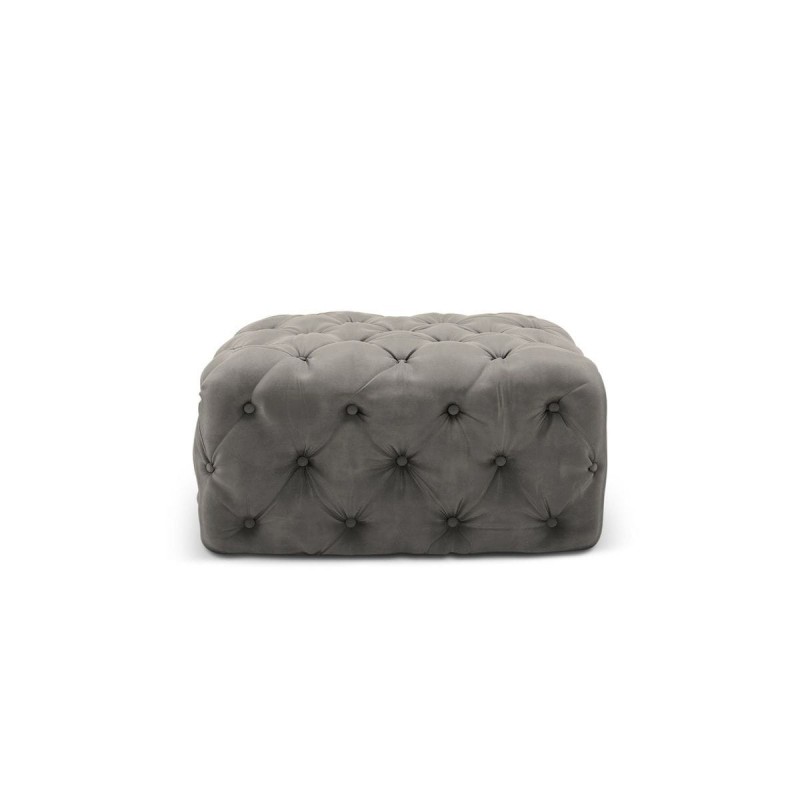 Pouf velours Iggy Gris Clair BOUTICA DESIGN MIC_POUF_51_F1_IGGY4