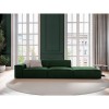 Canapé droit velours Jodie Vert Bouteille BOUTICA DESIGN MIC_3SOR_51_F1_JODIE3