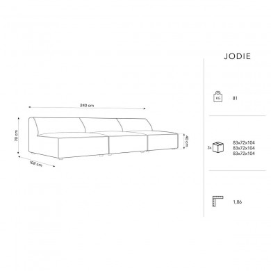 Canapé velours Jodie Vert Bouteille L240cm BOUTICA DESIGN MIC_3SO_51_F1_JODIE3