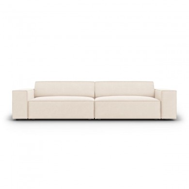 Canapé velours Jodie Beige Clair L204cm BOUTICA DESIGN MIC_3S_51_F1_JODIE1