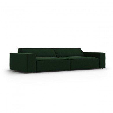 Canapé velours Jodie Vert Bouteille L204cm BOUTICA DESIGN MIC_3S_51_F1_JODIE3