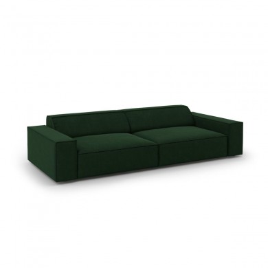 Canapé velours Jodie Vert Bouteille L204cm BOUTICA DESIGN MIC_3S_51_F1_JODIE3