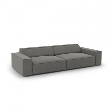 Canapé velours Jodie Gris Clair L204cm BOUTICA DESIGN MIC_3S_51_F1_JODIE5