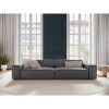 Canapé velours Jodie Gris L204cm BOUTICA DESIGN MIC_3S_51_F1_JODIE6