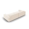 Canapé velours Jodie Beige Clair 4 Places BOUTICA DESIGN MIC_4S_51_F1_JODIE1