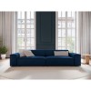 Canapé velours Jodie Bleu Roi 4 Places BOUTICA DESIGN MIC_4S_51_F1_JODIE4