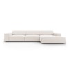 Canapé d'angle droit Jodie Beige Clair 4 Places BOUTICA DESIGN MIC_RC_78_F1_JODIE1