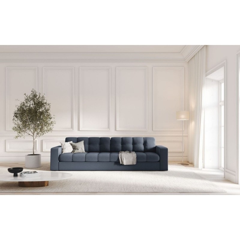 Canapé Justin Bleu Foncé 4 Places BOUTICA DESIGN MIC_4S_99_F1_JUSTIN2