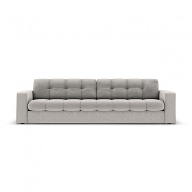 Canapé Justin Gris Clair 4 Places BOUTICA DESIGN MIC_4S_99_F1_JUSTIN4