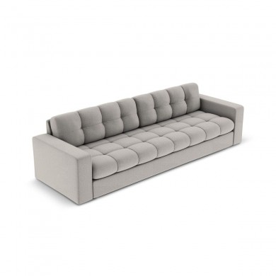 Canapé Justin Gris Clair 4 Places BOUTICA DESIGN MIC_4S_99_F1_JUSTIN4