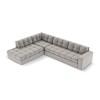 Canapé d'angle gauche Justin Gris Clair 5 Places BOUTICA DESIGN MIC_LC_L_99_F1_JUSTIN4