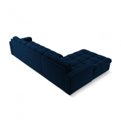 Canapé d'angle gauche velours Justin Bleu Roi 4 Places BOUTICA DESIGN MIC_LC_S_51_F1_JUSTIN3