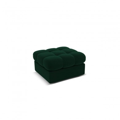 Pouf velours Justin Vert Bouteille BOUTICA DESIGN MIC_POUF_51_F1_JUSTIN2