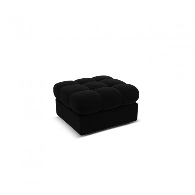 Pouf velours Justin Noir BOUTICA DESIGN MIC_POUF_51_F1_JUSTIN6