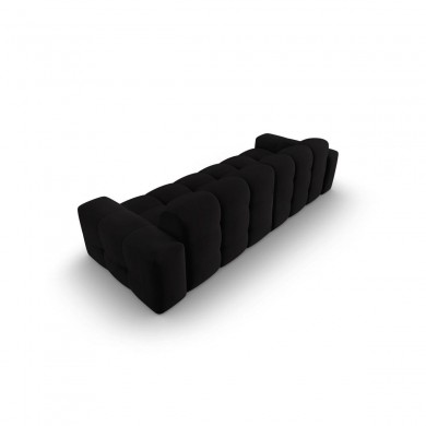 Canapé velours Kendal Noir 4 Places BOUTICA DESIGN MIC_4S_121_F1_KENDAL3