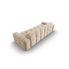 Canapé velours Kendal Beige Clair 4 Places BOUTICA DESIGN MIC_4S_121_F1_KENDAL4