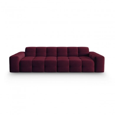 Canapé velours Kendal Pourpre 4 Places BOUTICA DESIGN MIC_4S_121_F1_KENDAL8