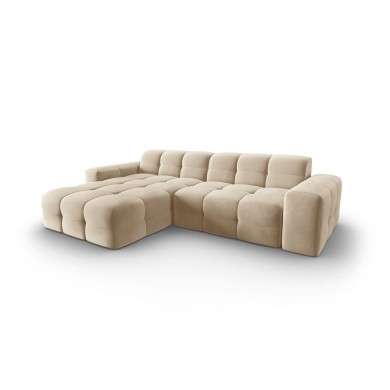 Canapé d'angle gauche Kendal Beige Clair 4 Places BOUTICA DESIGN MIC_LC_S_121_F1_KENDAL4