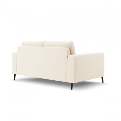 Canapé velours Kylie Beige Clair 2 Places BOUTICA DESIGN MIC_2S_51_F1_KYLIE1