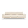 Canapé velours Kylie Beige Clair 3 Places BOUTICA DESIGN MIC_3S_51_F1_KYLIE1