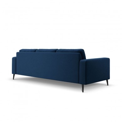 Canapé velours Kylie Bleu Roi 3 Places BOUTICA DESIGN MIC_3S_51_F1_KYLIE3