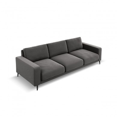 Canapé velours Kylie Gris 3 Places BOUTICA DESIGN MIC_3S_51_F1_KYLIE5