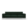 Canapé Kylie Vert Foncé 3 Places BOUTICA DESIGN MIC_3S_99_F1_KYLIE3