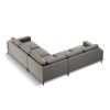 Canapé velours Kylie Gris Clair 5 Places BOUTICA DESIGN MIC_COR_51_F1_KYLIE4