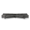 Canapé velours Kylie Gris 5 Places BOUTICA DESIGN MIC_COR_51_F1_KYLIE5