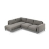 Canapé d'angle gauche velours Kylie Gris Clair L251cm BOUTICA DESIGN MIC_LC_L_51_F1_KYLIE4