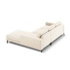 Canapé d'angle droit velours Kylie Beige Clair L232cm BOUTICA DESIGN MIC_RC_51_F1_KYLIE1